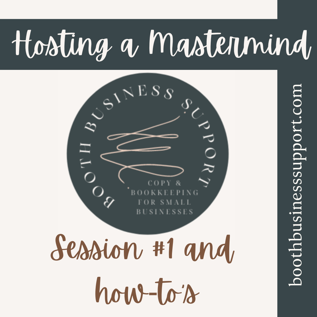 Hosting a Mastermind (session #1)